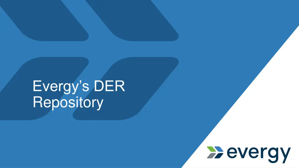 evergy s der repository