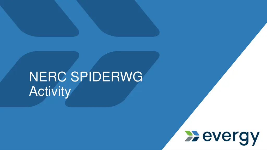nerc spiderwg activity