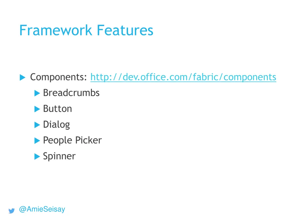 framework features 1