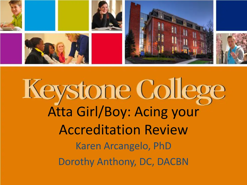 atta girl boy acing your accreditation review