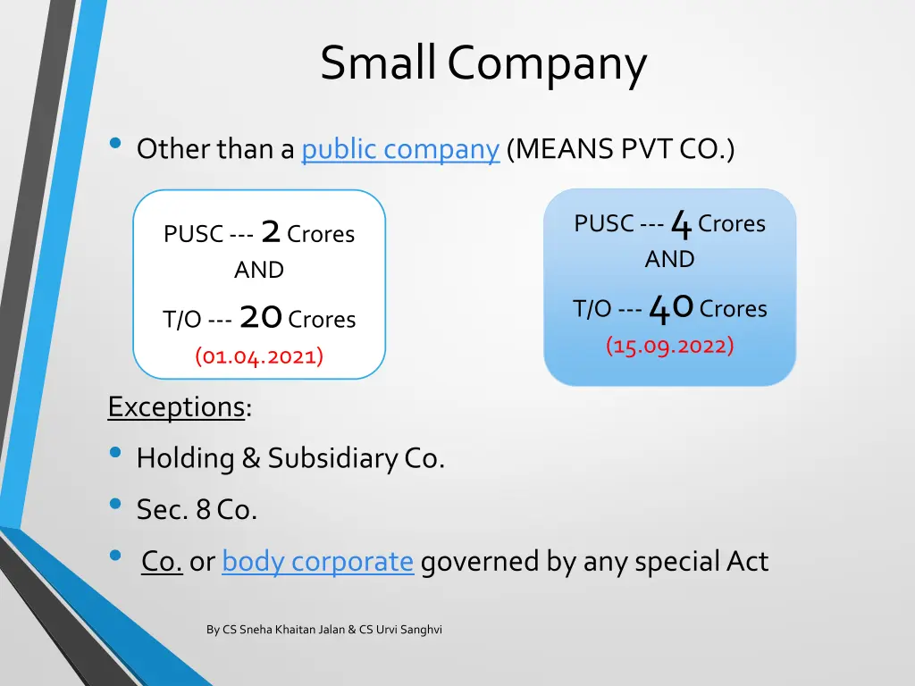 small company