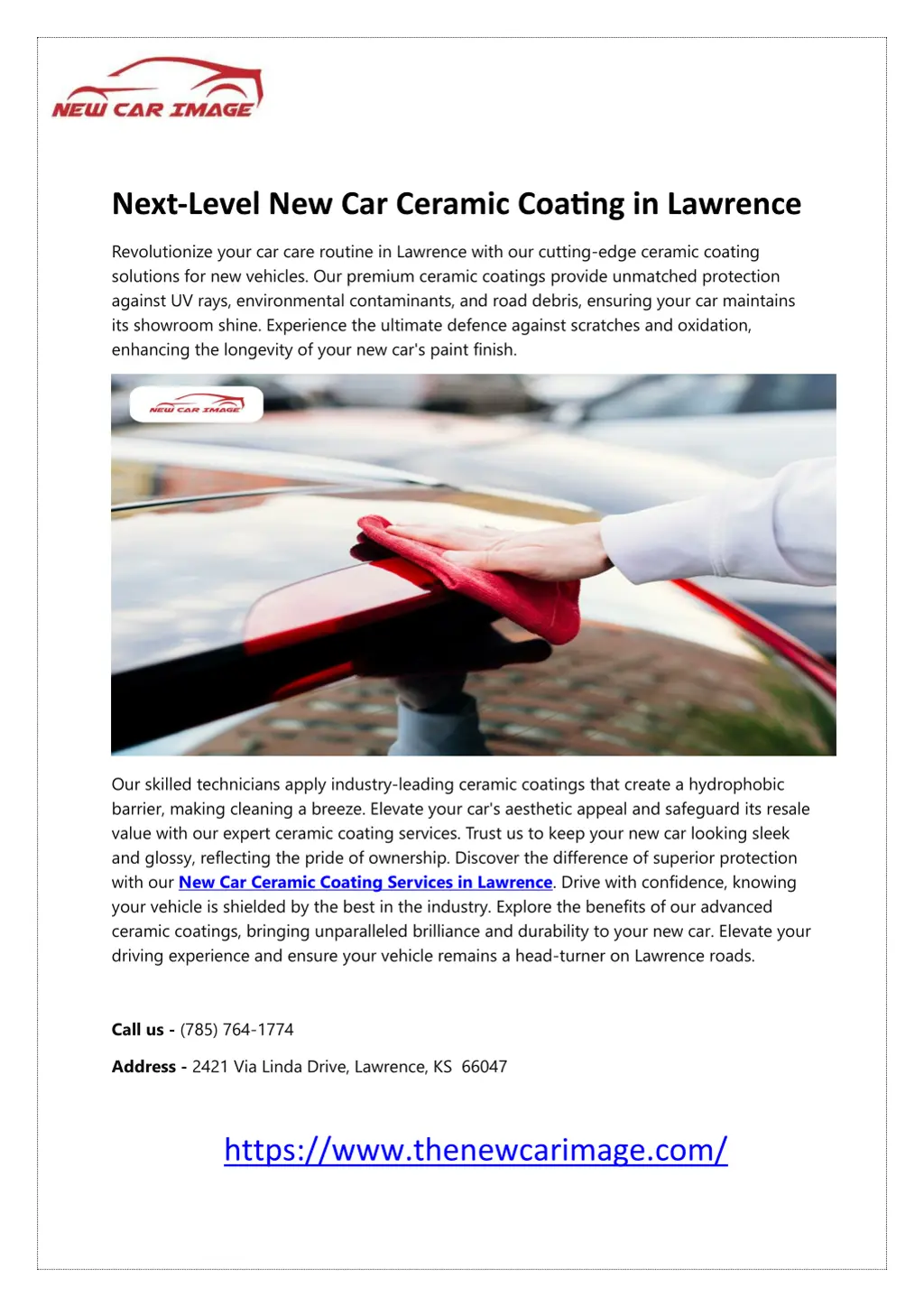 next level new car ceramic coating in lawrence