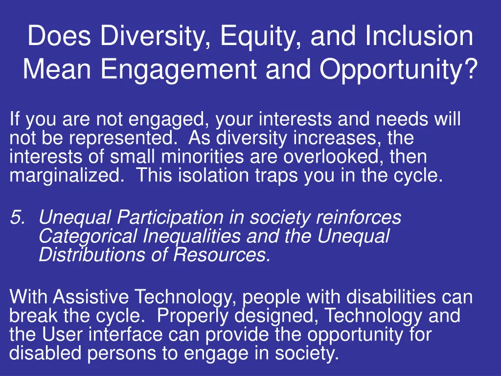does diversity equity and inclusion mean
