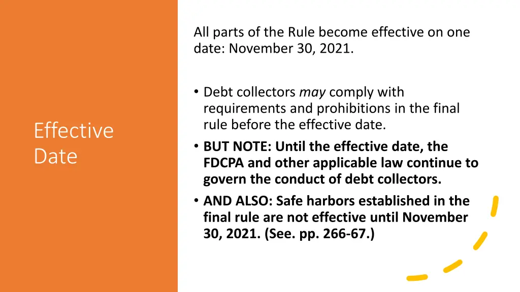 all parts of the rule become effective