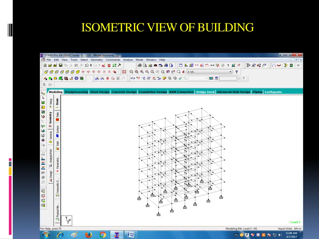 isometric view of building