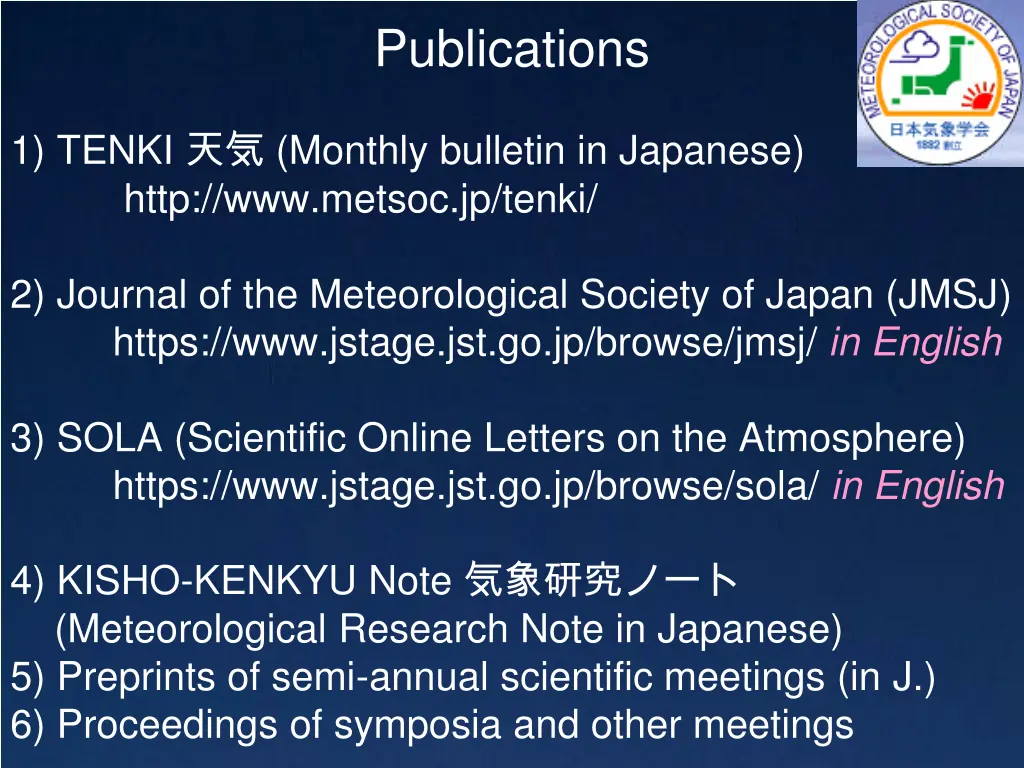 publications