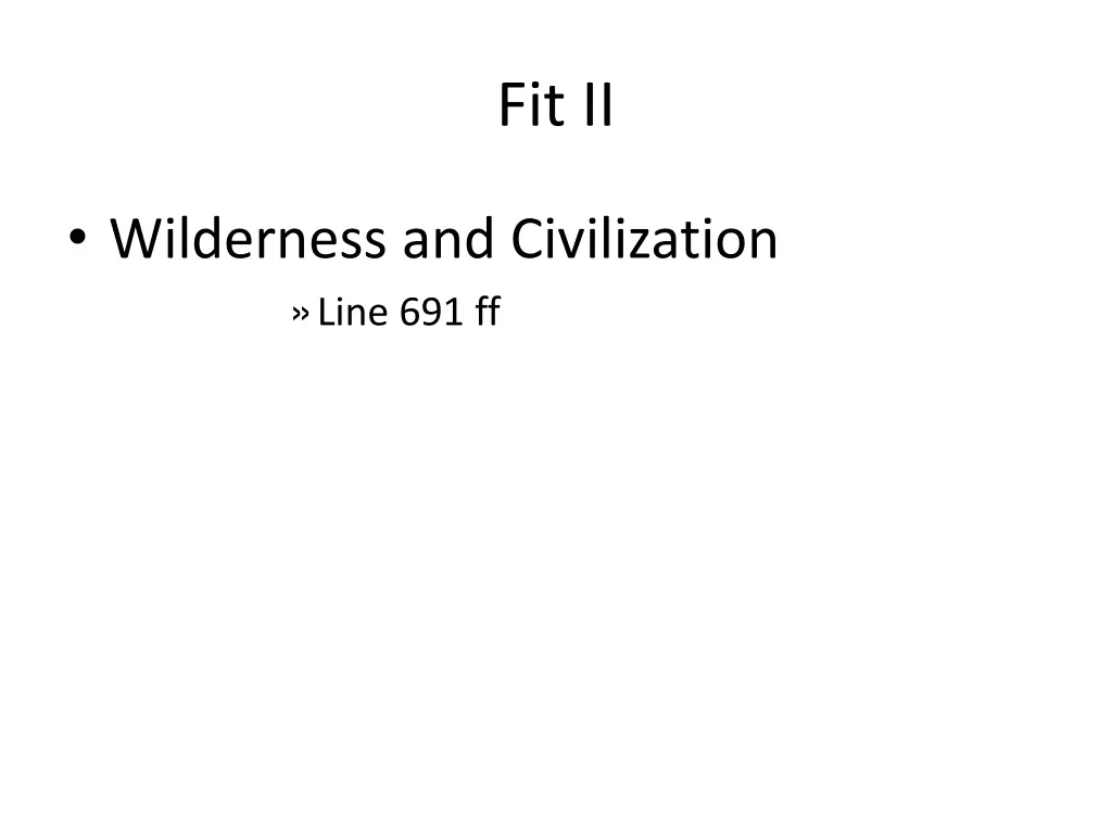 fit ii