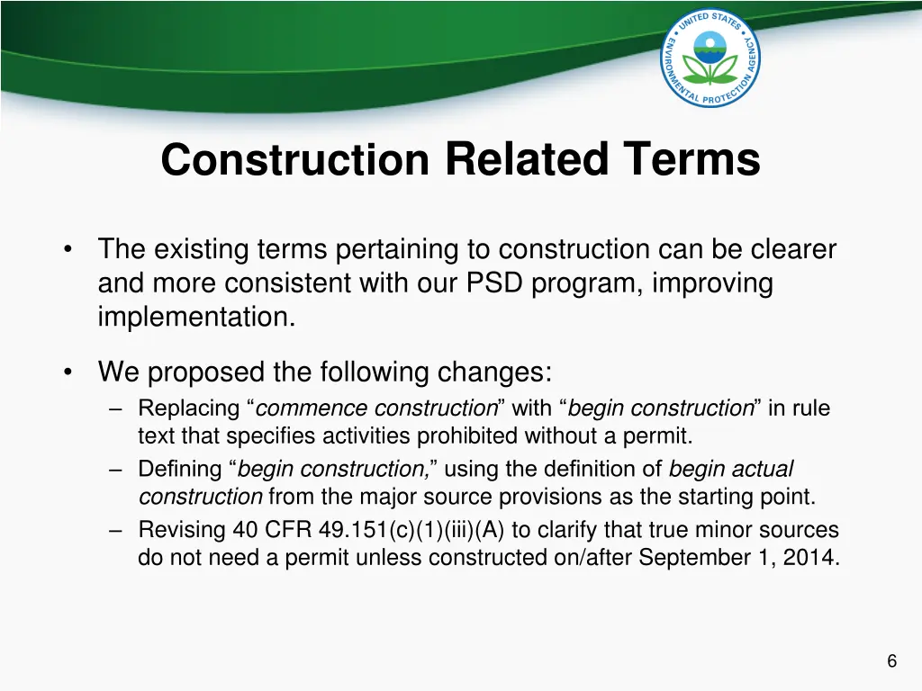 construction related terms