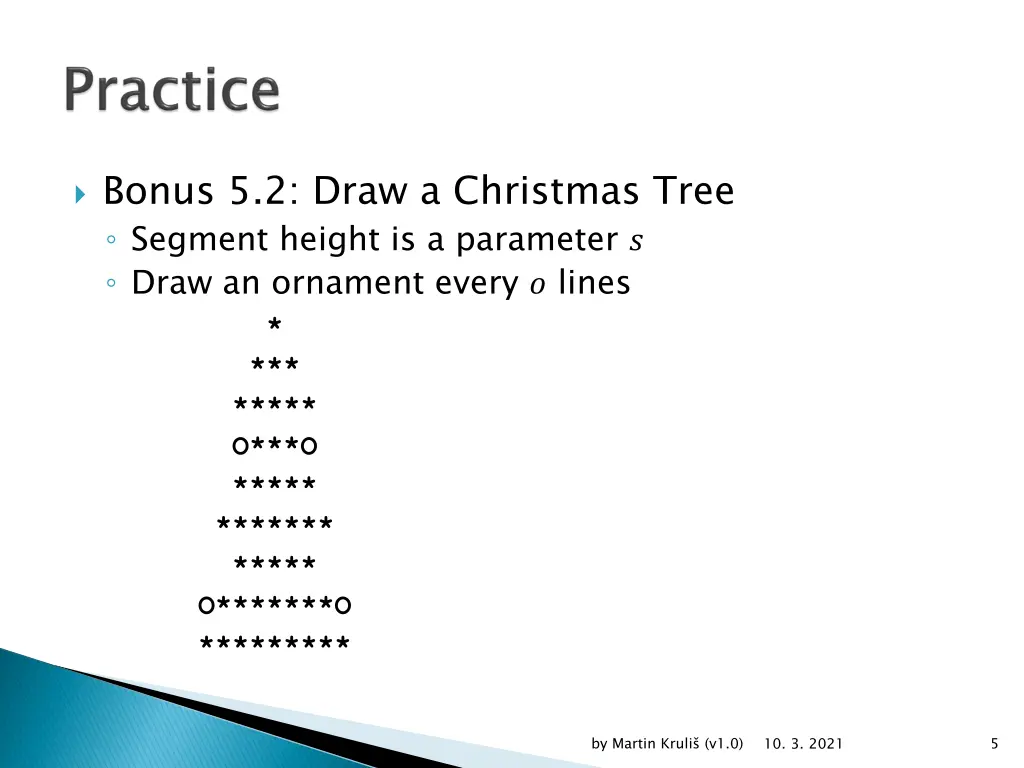 bonus 5 2 draw a christmas tree segment height