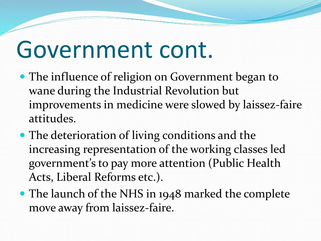 government cont