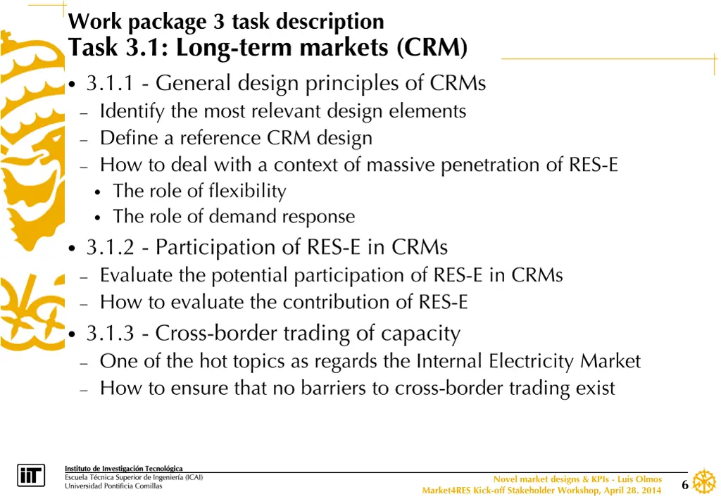 work package 3 task description task 3 1 long 1