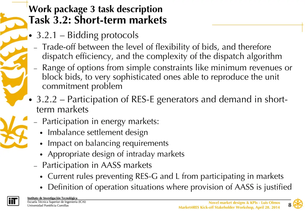work package 3 task description task 3 2 short 1