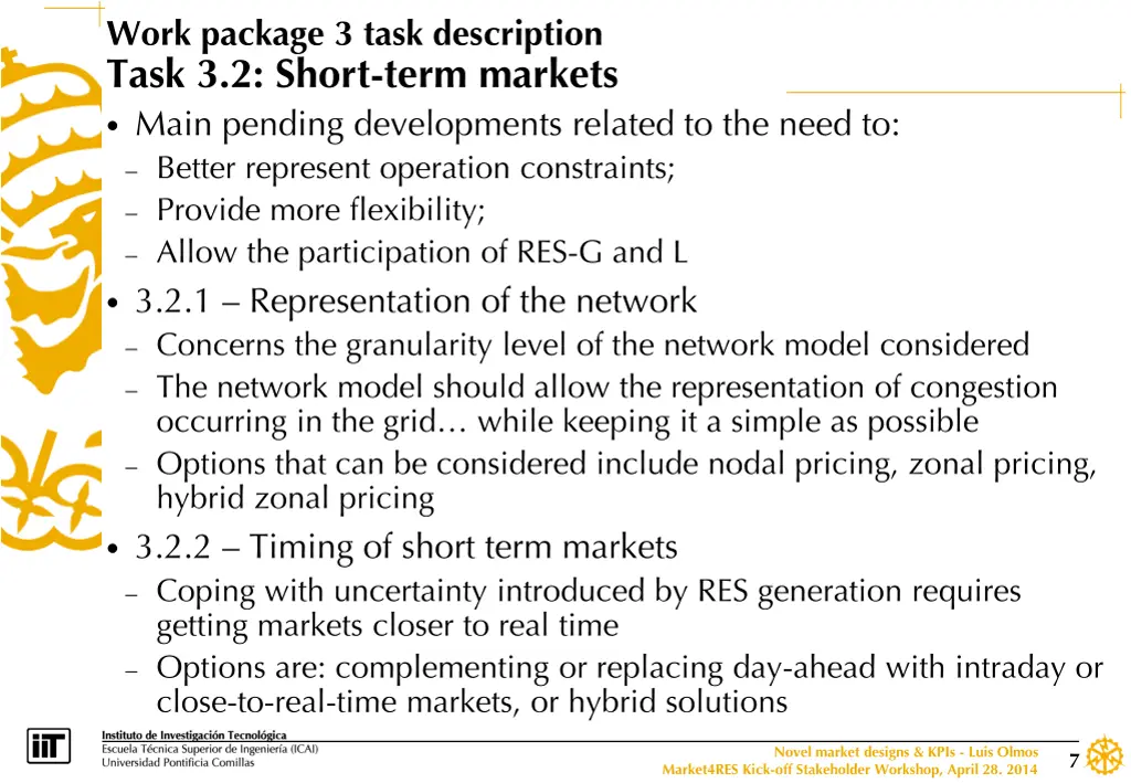 work package 3 task description task 3 2 short