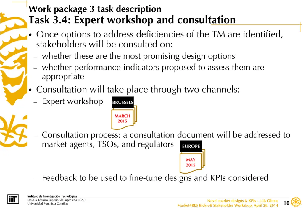 work package 3 task description task 3 4 expert