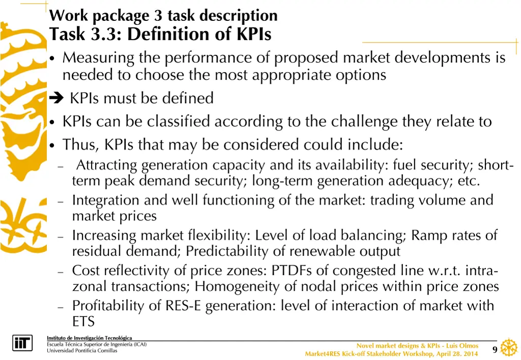 work package 3 task description task