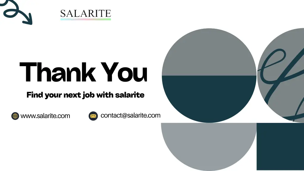 thank you find your next job with salarite