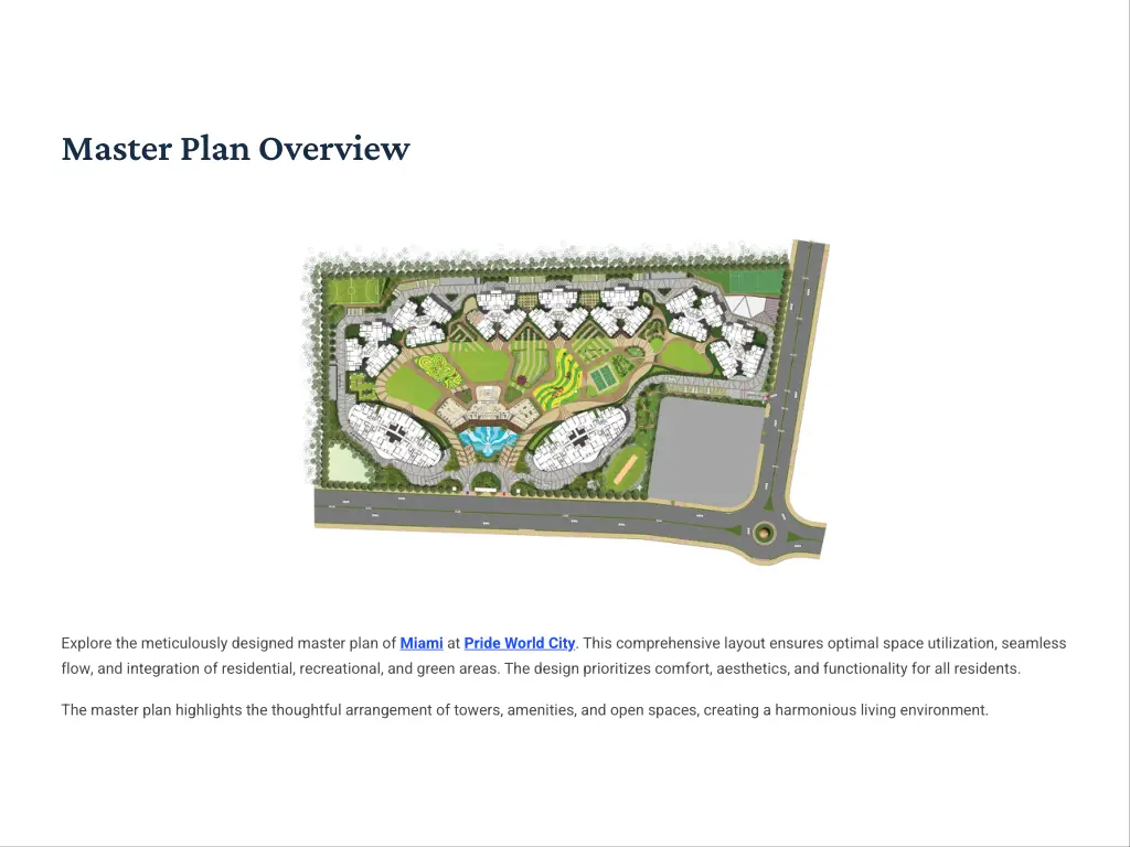 master plan overview