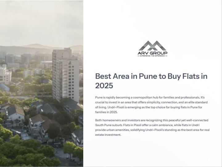 best area in pune to buy flats in 2025