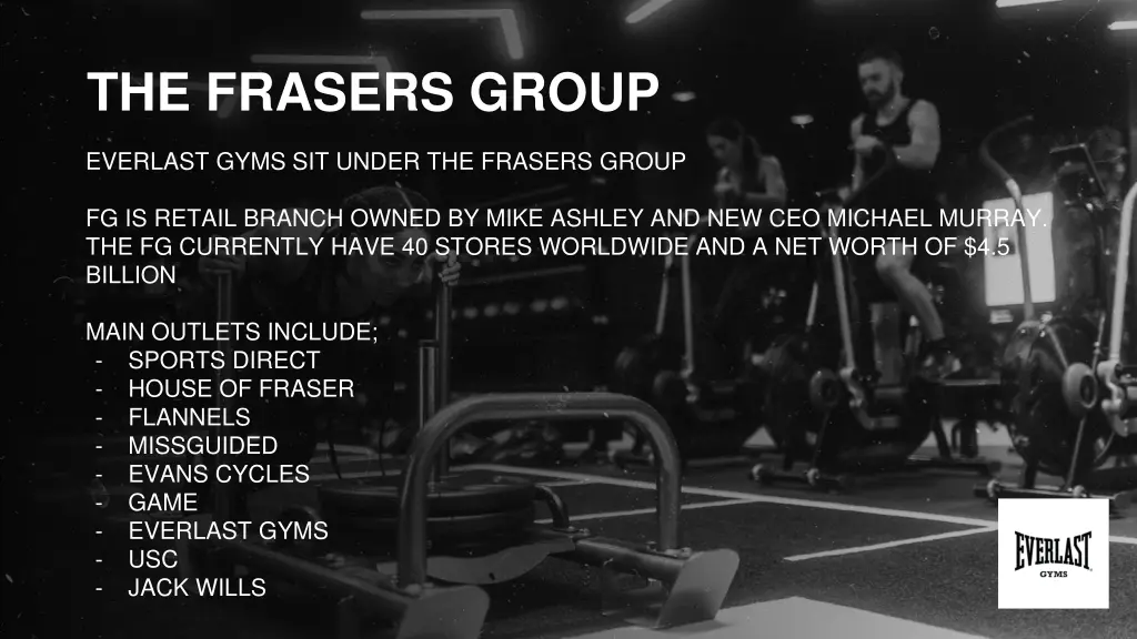 the frasers group