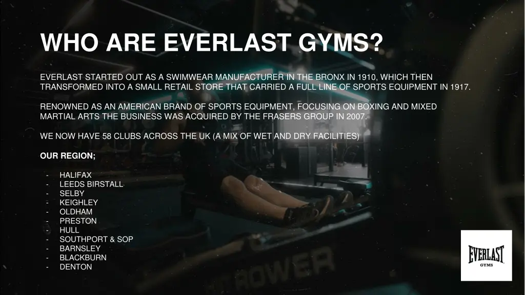 who are everlast gyms