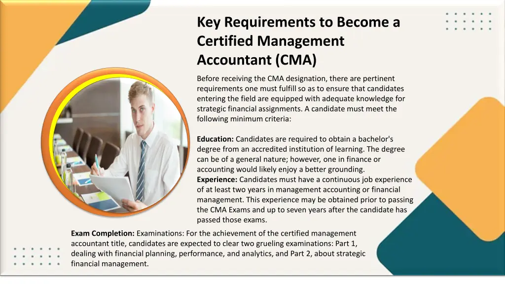 key requirements to become a certified management