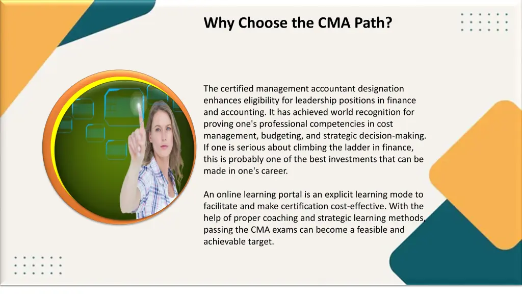 why choose the cma path