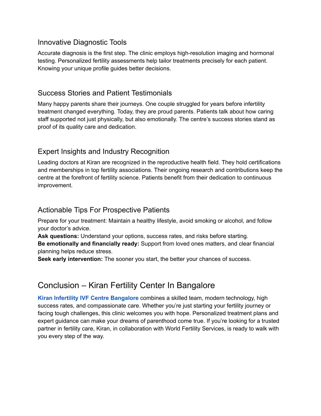 innovative diagnostic tools