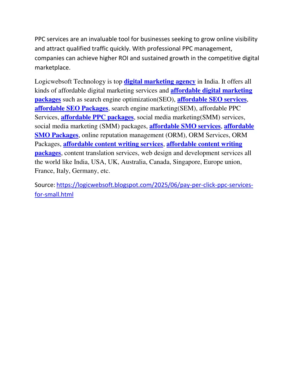 ppc services are an invaluable tool