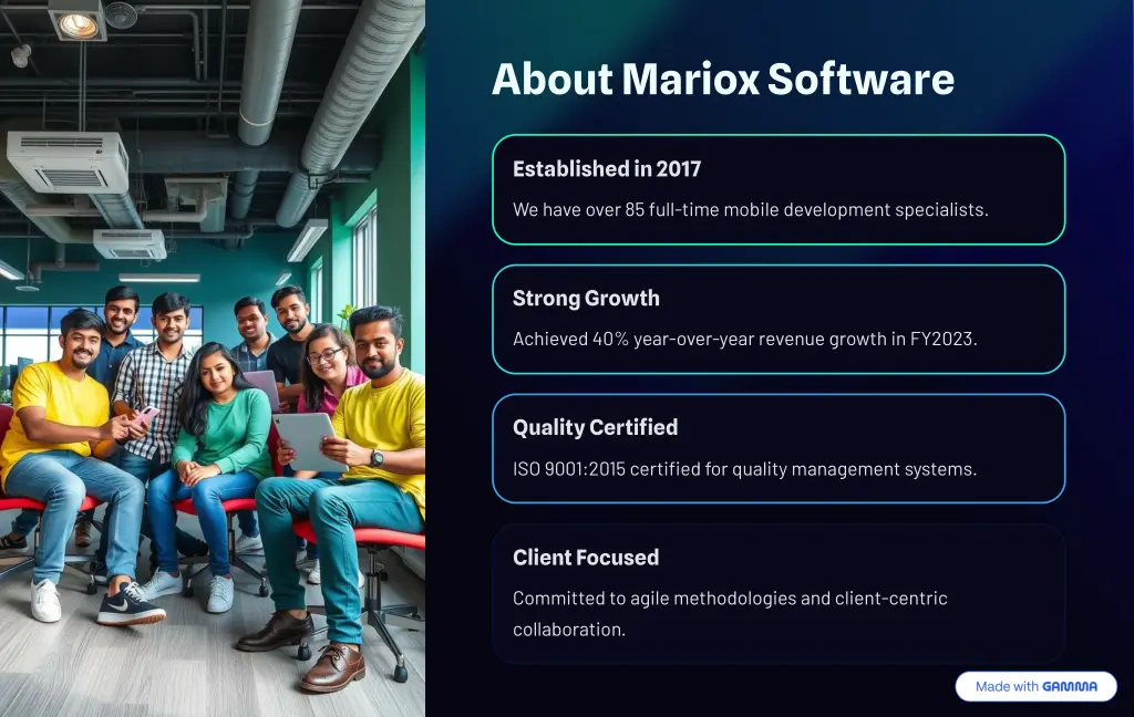 about mariox software