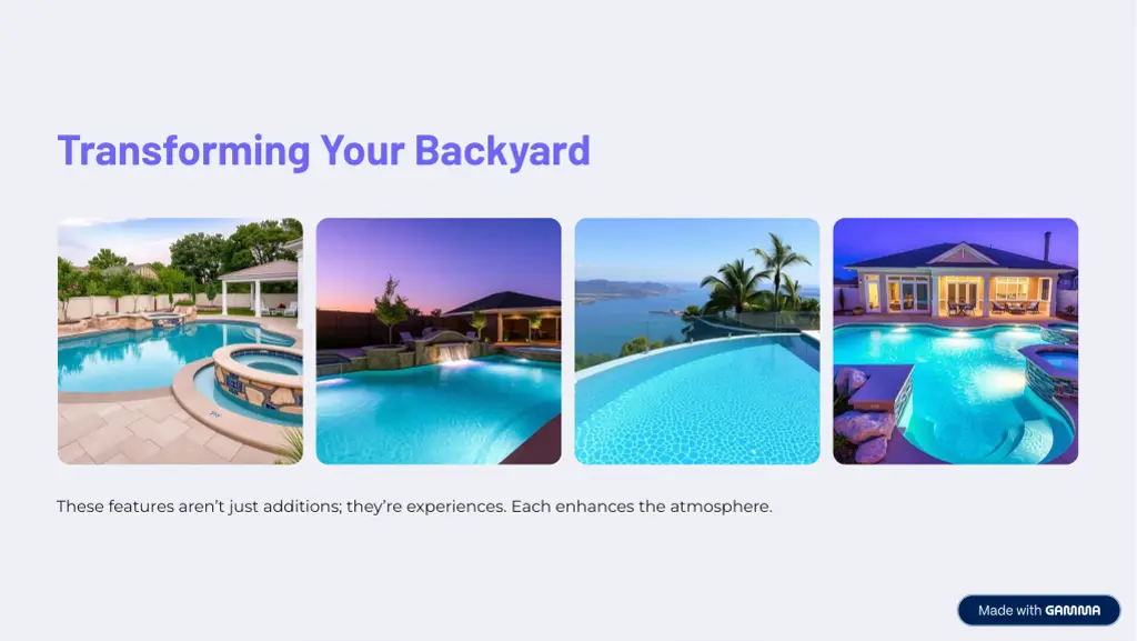 transforming your backyard