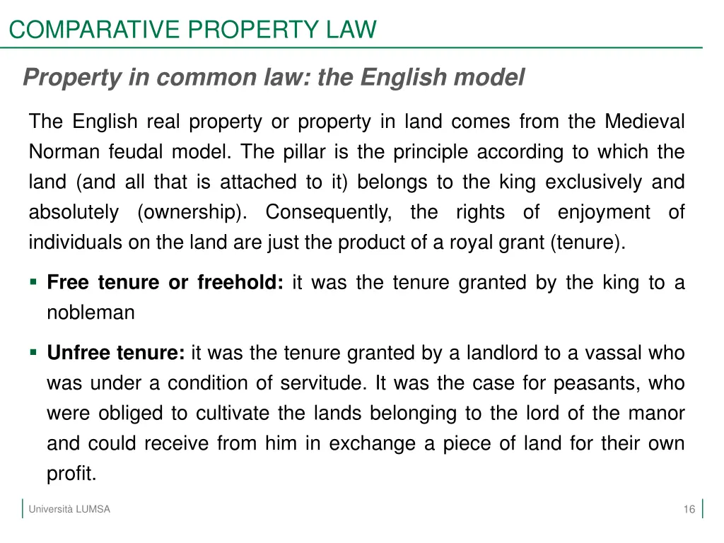 comparative property law 14