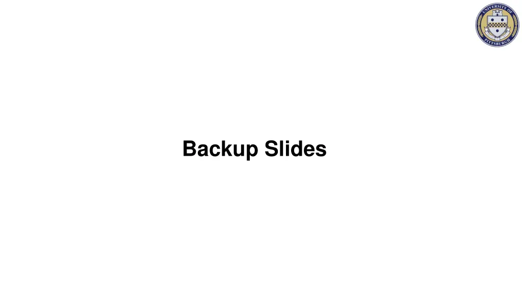 backup slides