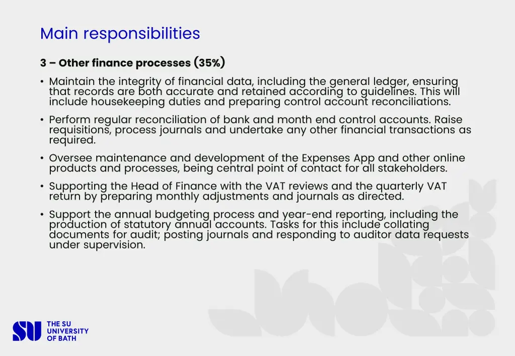 main responsibilities 2