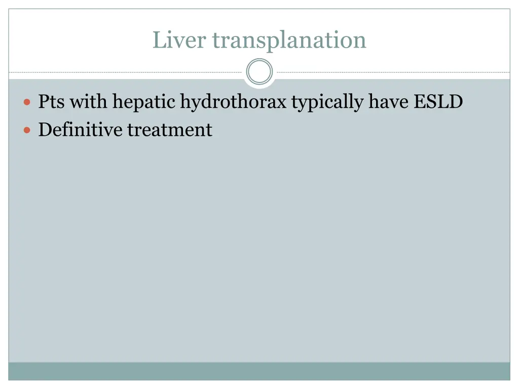 liver transplanation