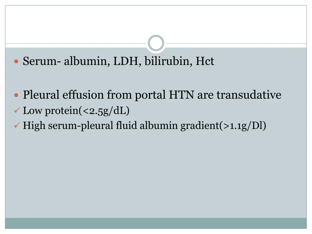 serum albumin ldh bilirubin hct