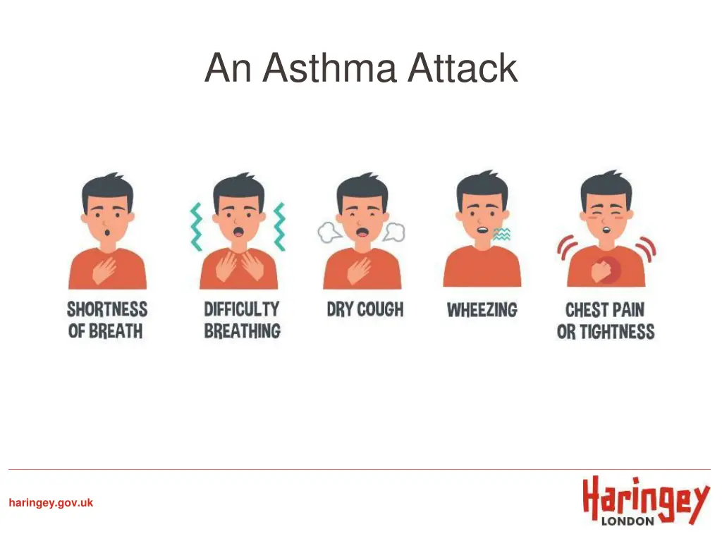 an asthma attack