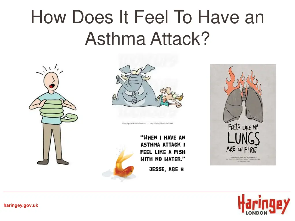 how does it feel to have an asthma attack