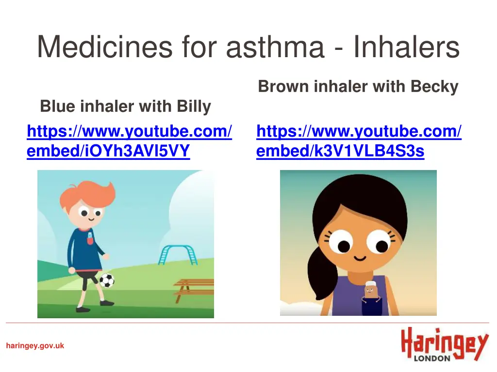medicines for asthma inhalers