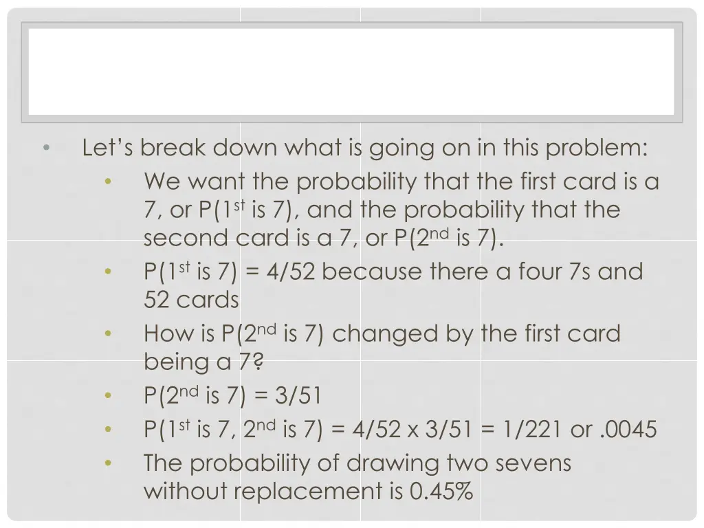 let s break down what is going on in this problem