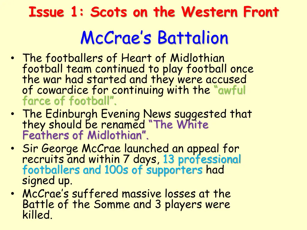 issue 1 scots on the western front 6