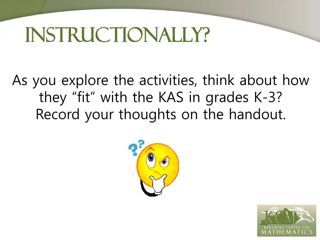 instructionally instructionally