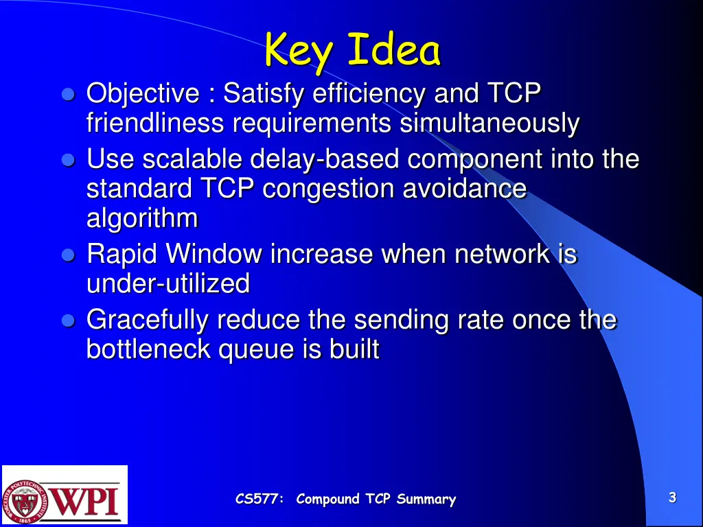 key idea
