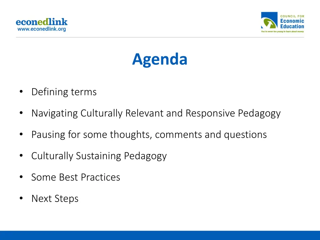 agenda