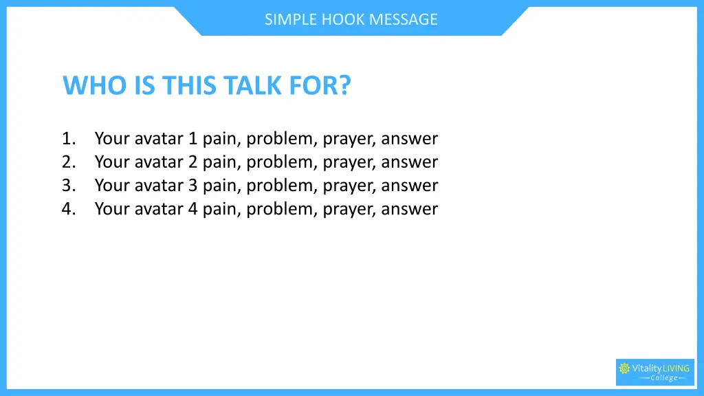 simple hook message 2
