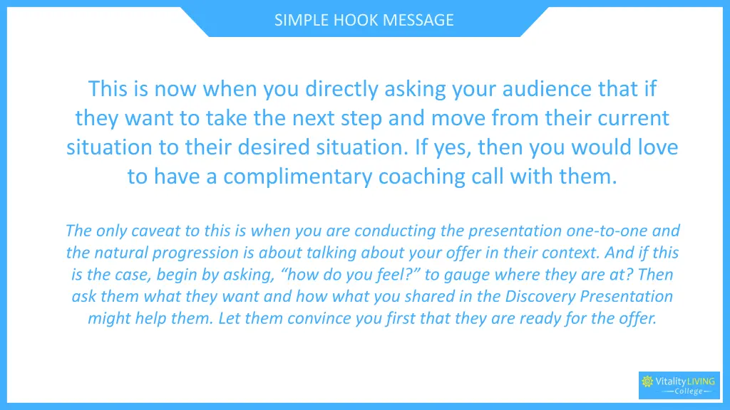 simple hook message 23