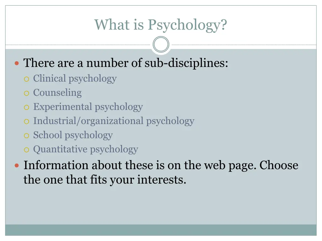 what is psychology