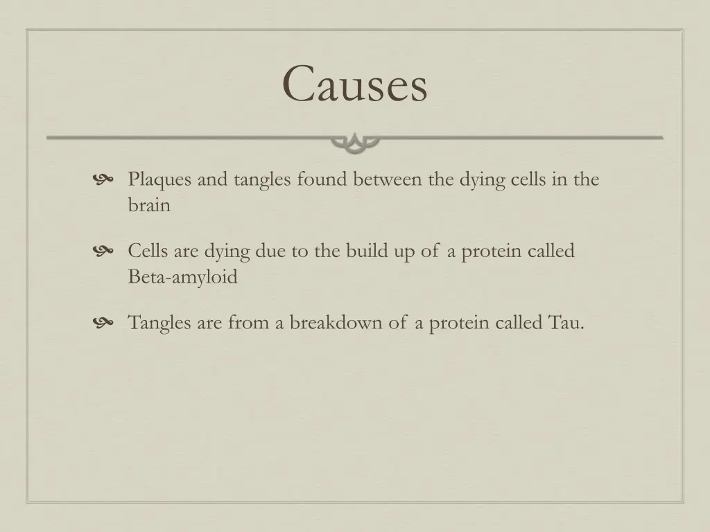 causes
