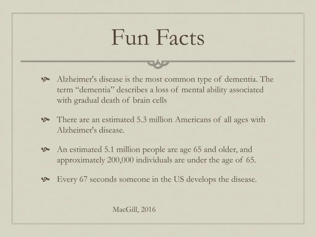 fun facts