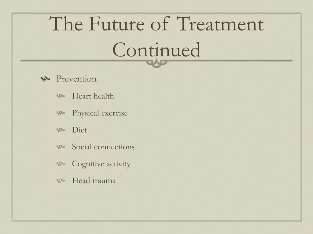 the future of treatment continued 1