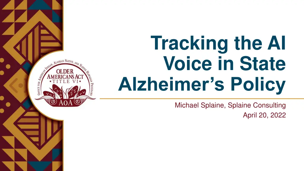 tracking the ai voice in state alzheimer s policy